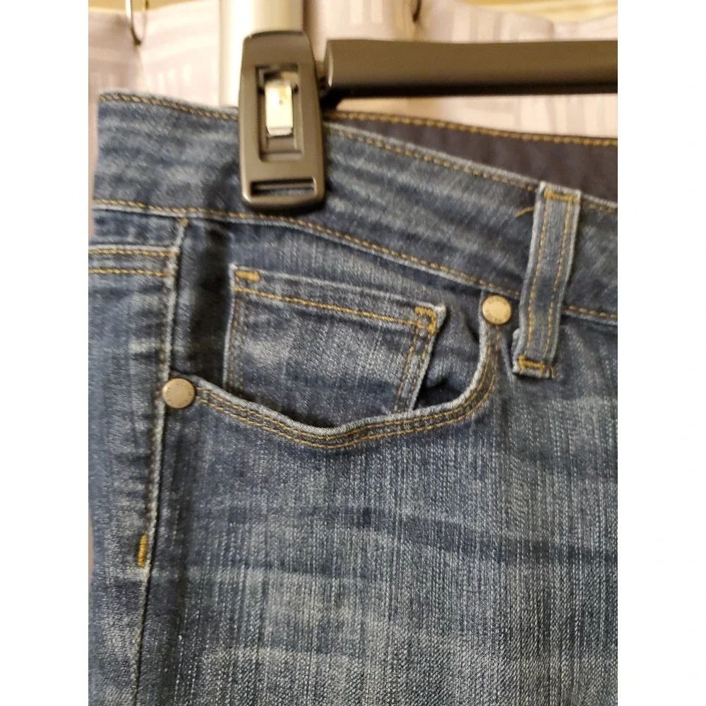 Paige Jeans Womens 31 Blue‎ Peg Skinny Denim Medium Wash